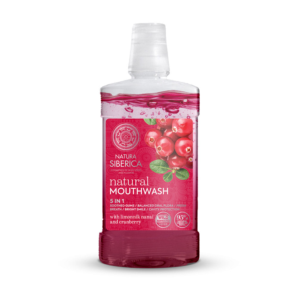Natural Mouthwash With Limonnik Nanai And Cranberry