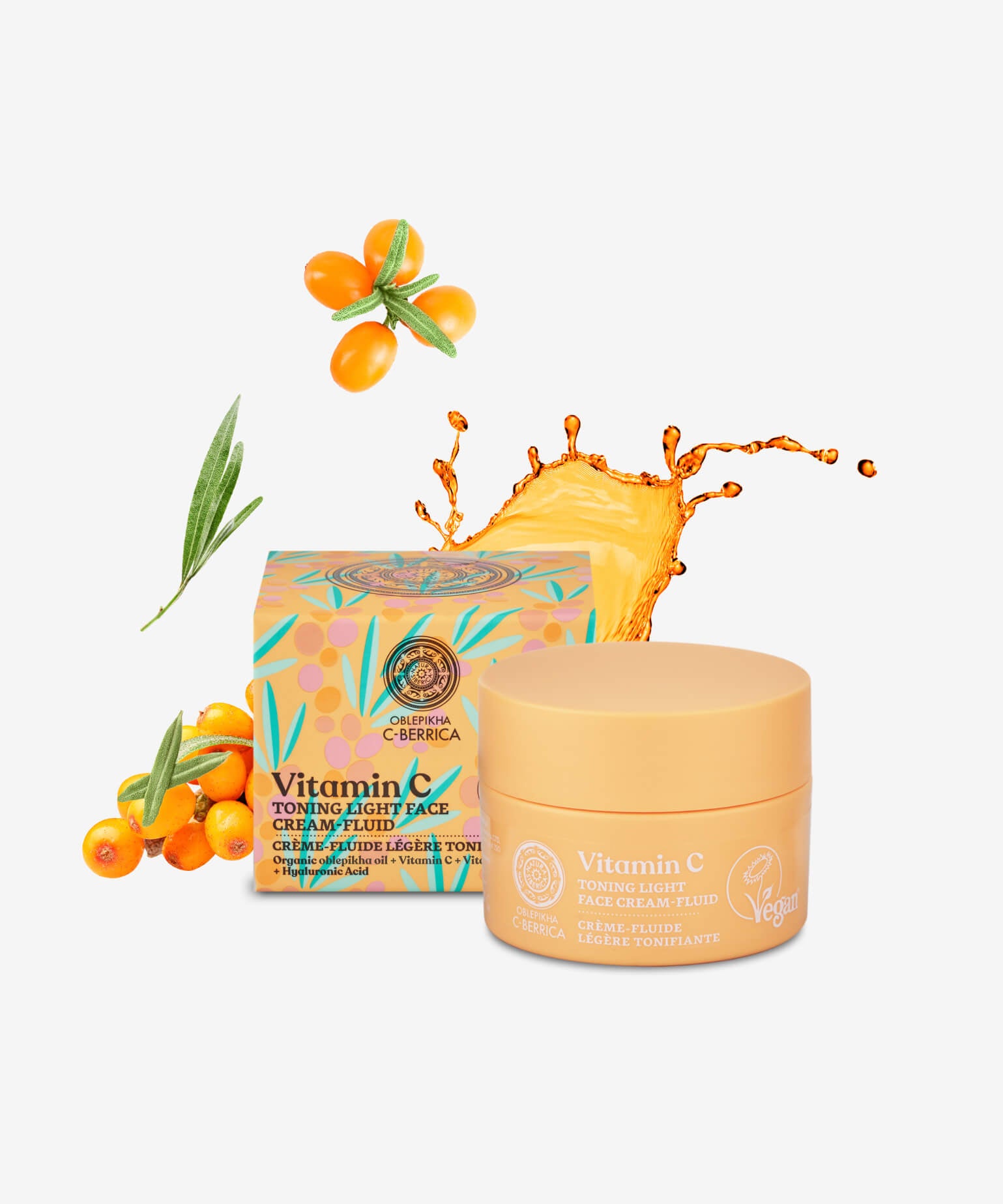 Toning Light Face Cream-Fluid