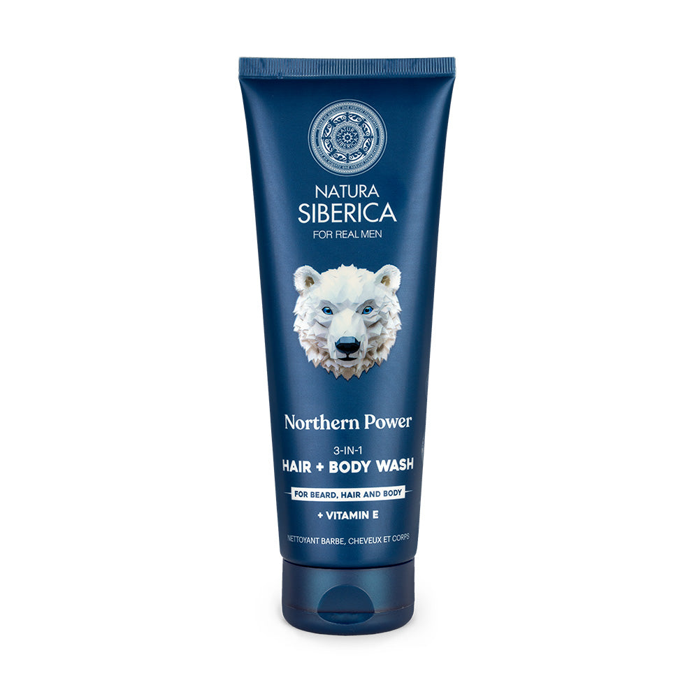 Northern Power. 3-In-1 Hair & Body and Beard Wash