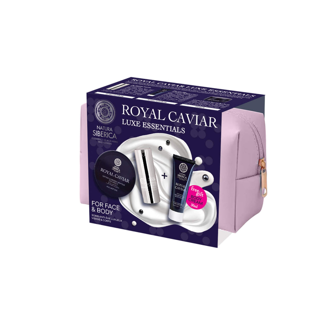 Royal Caviar Luxe Essentials Cosmetic Set