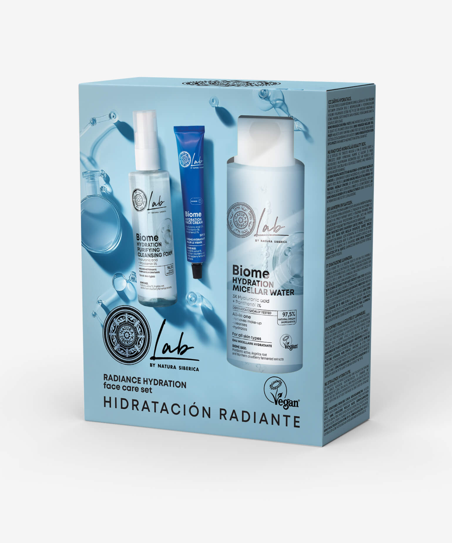 Radiance Hydration face care set