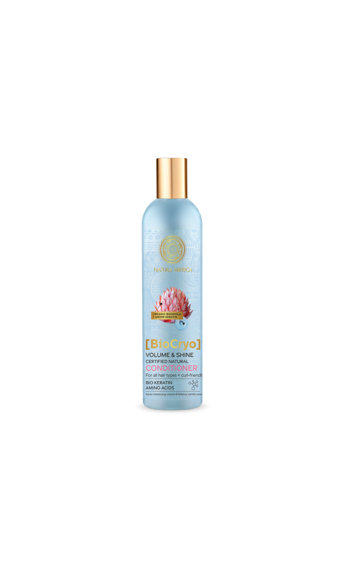 Volume & Shine Conditioner with Vegan Bio Keratin + Organic Rhodiola Rosea