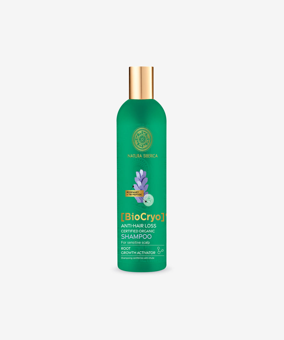 Anti-Hair Loss Shampoo with Rosemary + Tri-Peptide