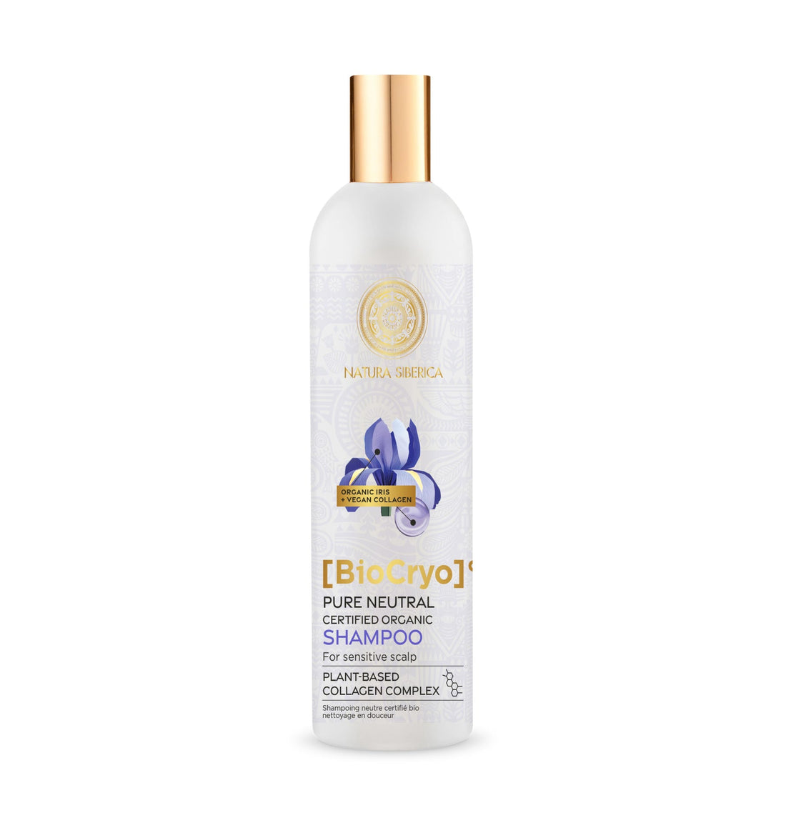 Pure Neutral Organic Shampoo with Plant-Based Collagen Complex