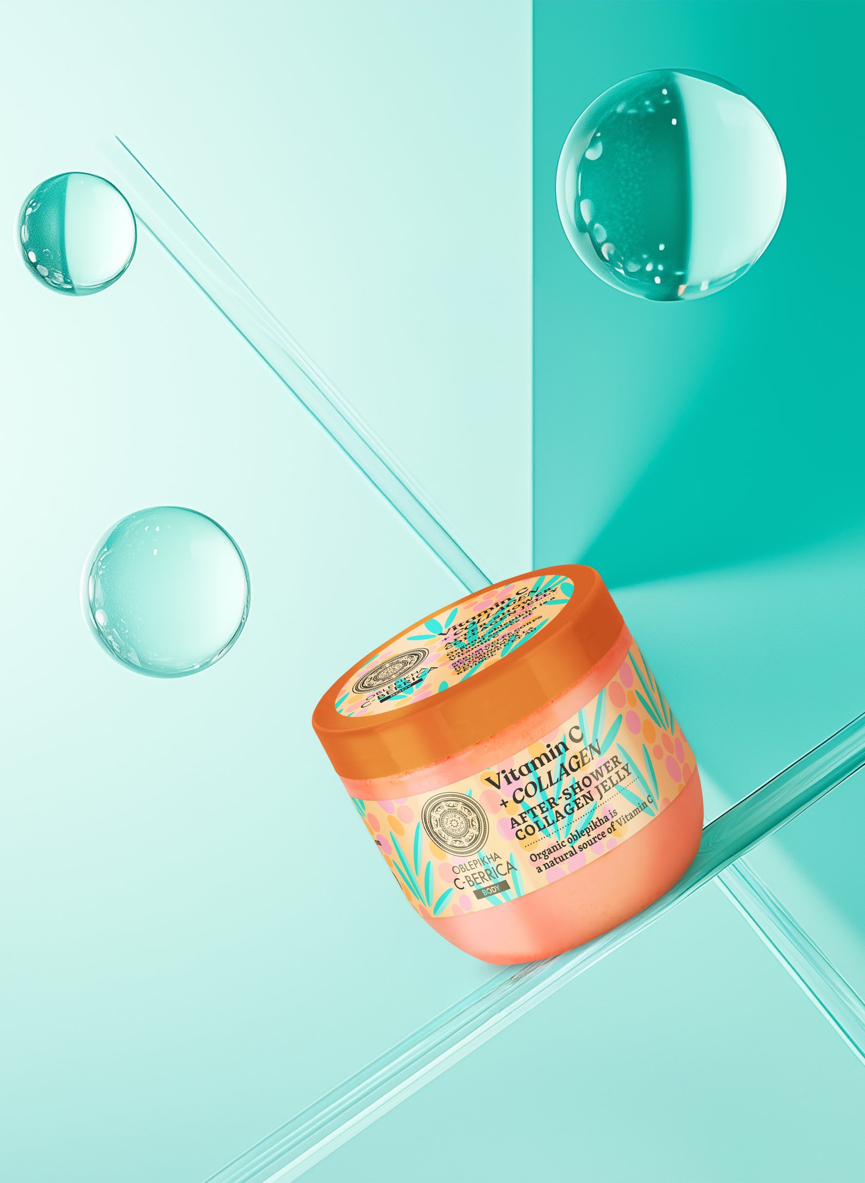 OBLEPIKHA C-BERRICA BODY. After-Shower Collagen Jelly
