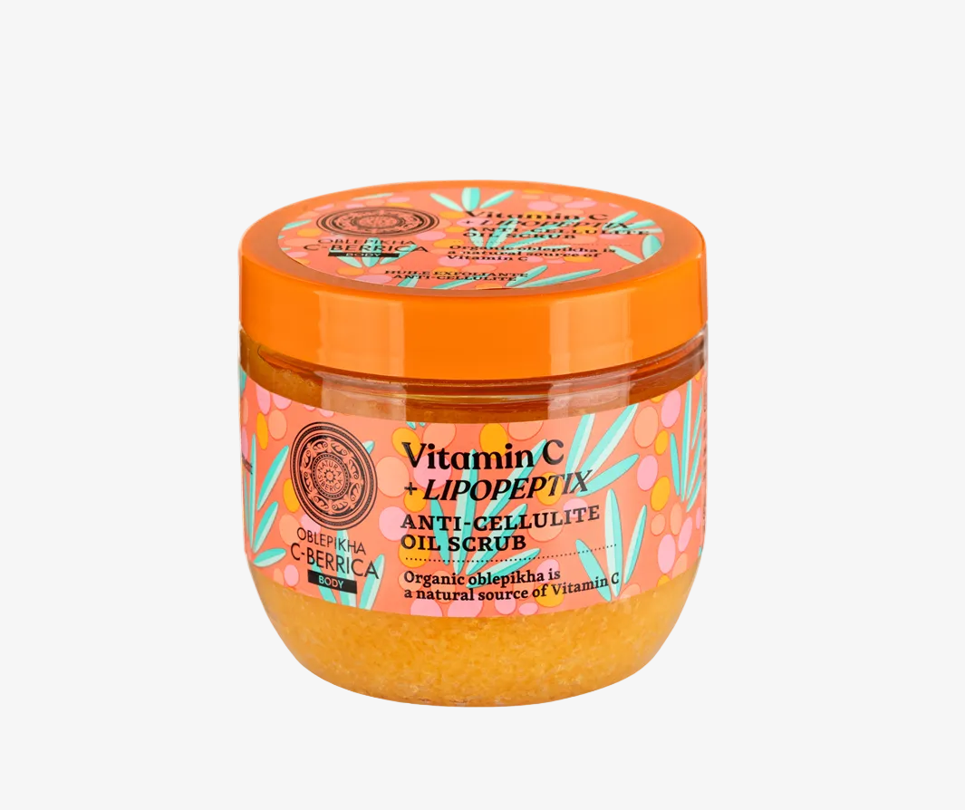 OBLEPIKHA C-BERRICA BODY. Anti-Cellulite Oil Scrub