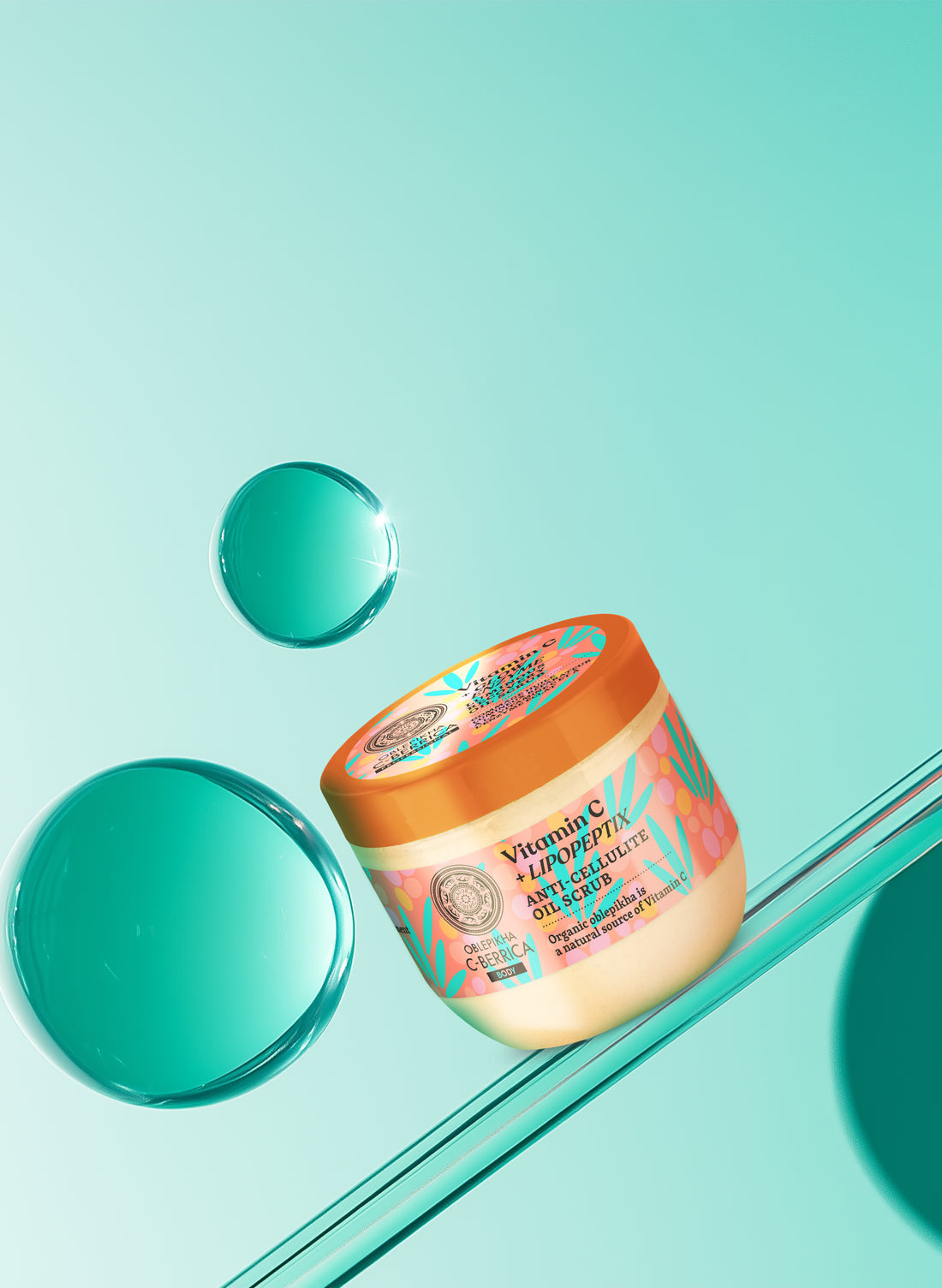 OBLEPIKHA C-BERRICA BODY. Anti-Cellulite Oil Scrub
