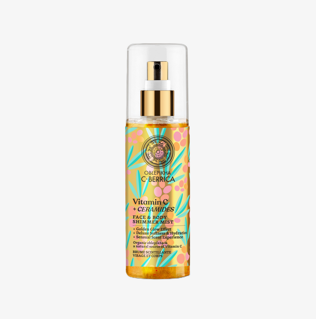 OBLEPIKHA C-BERRICA BODY. Face & Body Shimmer Mist