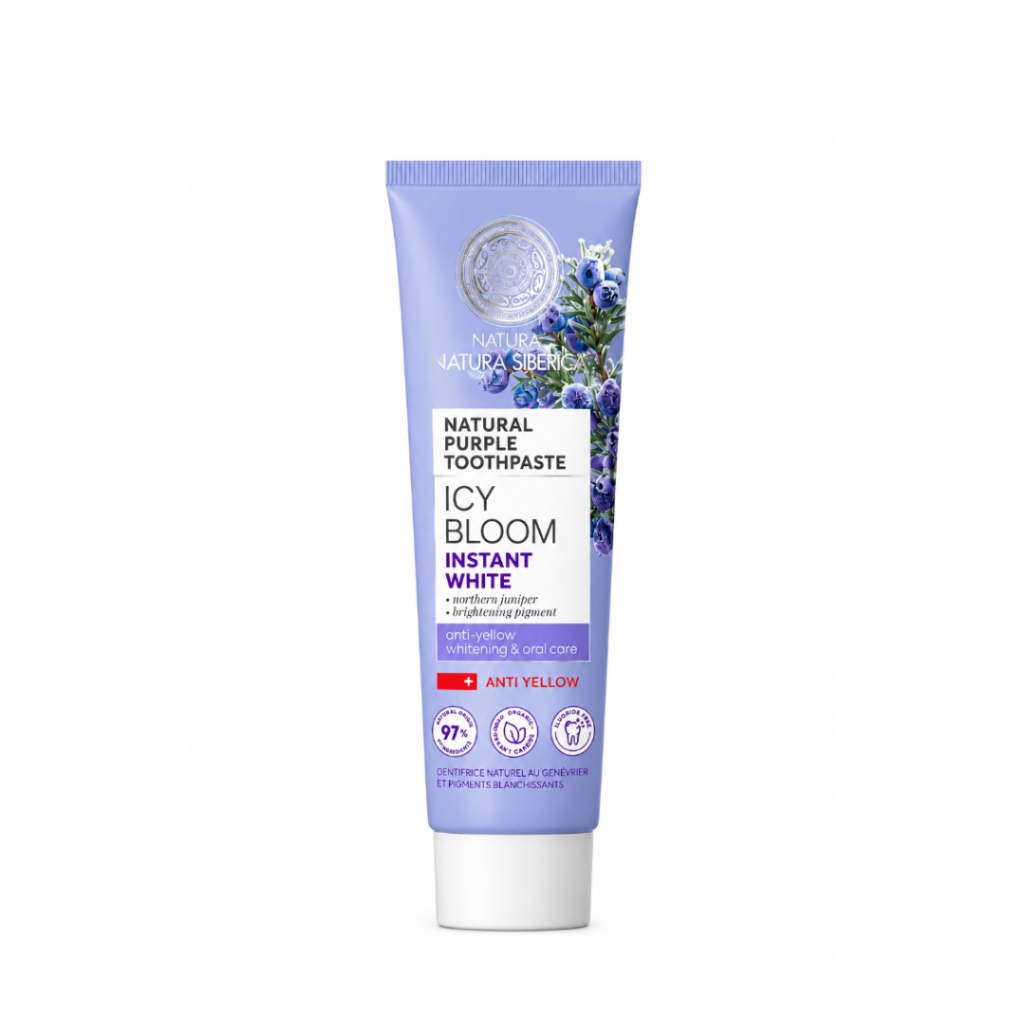 Natural Purple Toothpaste "Icy Bloom"