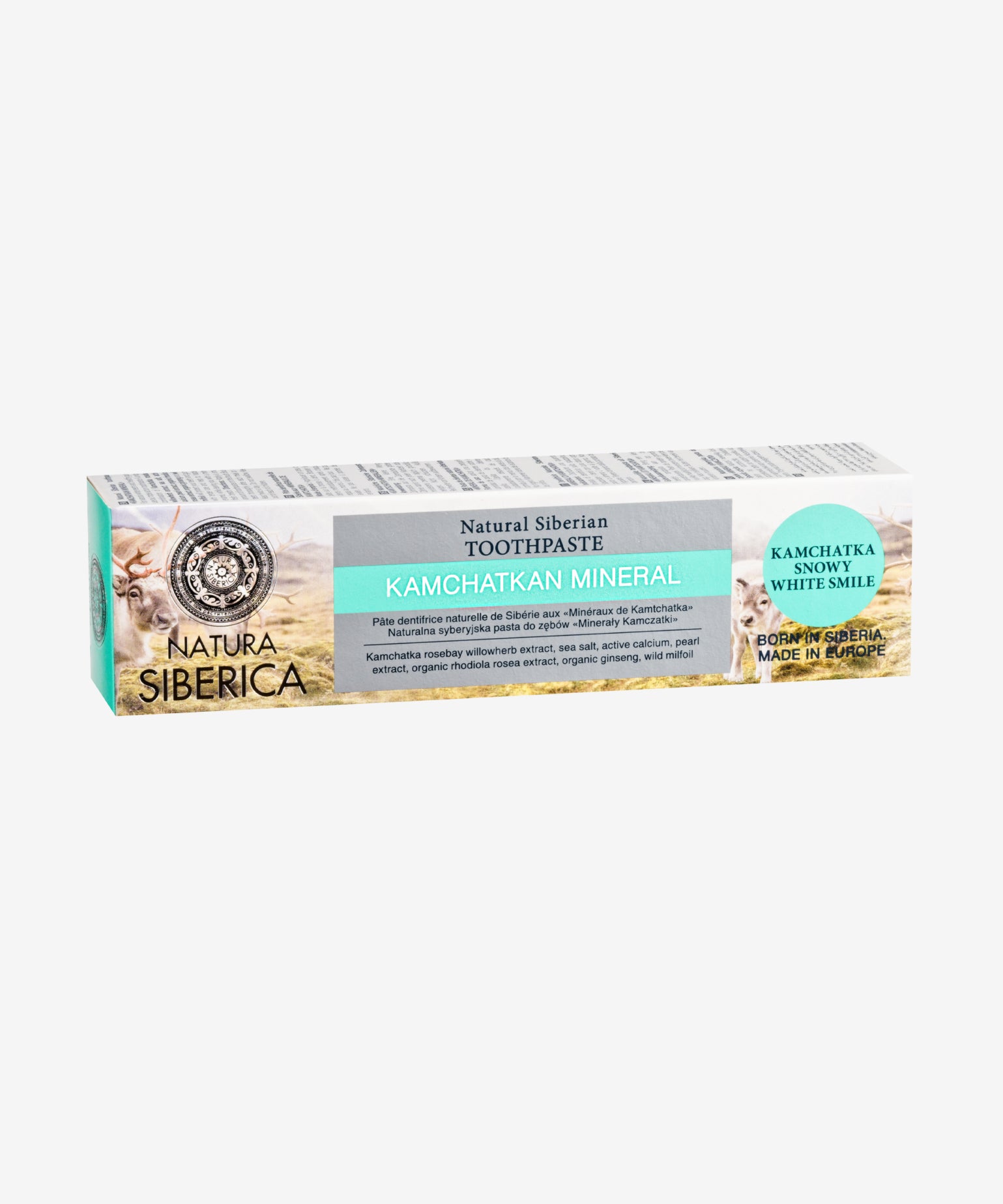 Natural Siberian Toothpaste "Kamchatkan Mineral"
