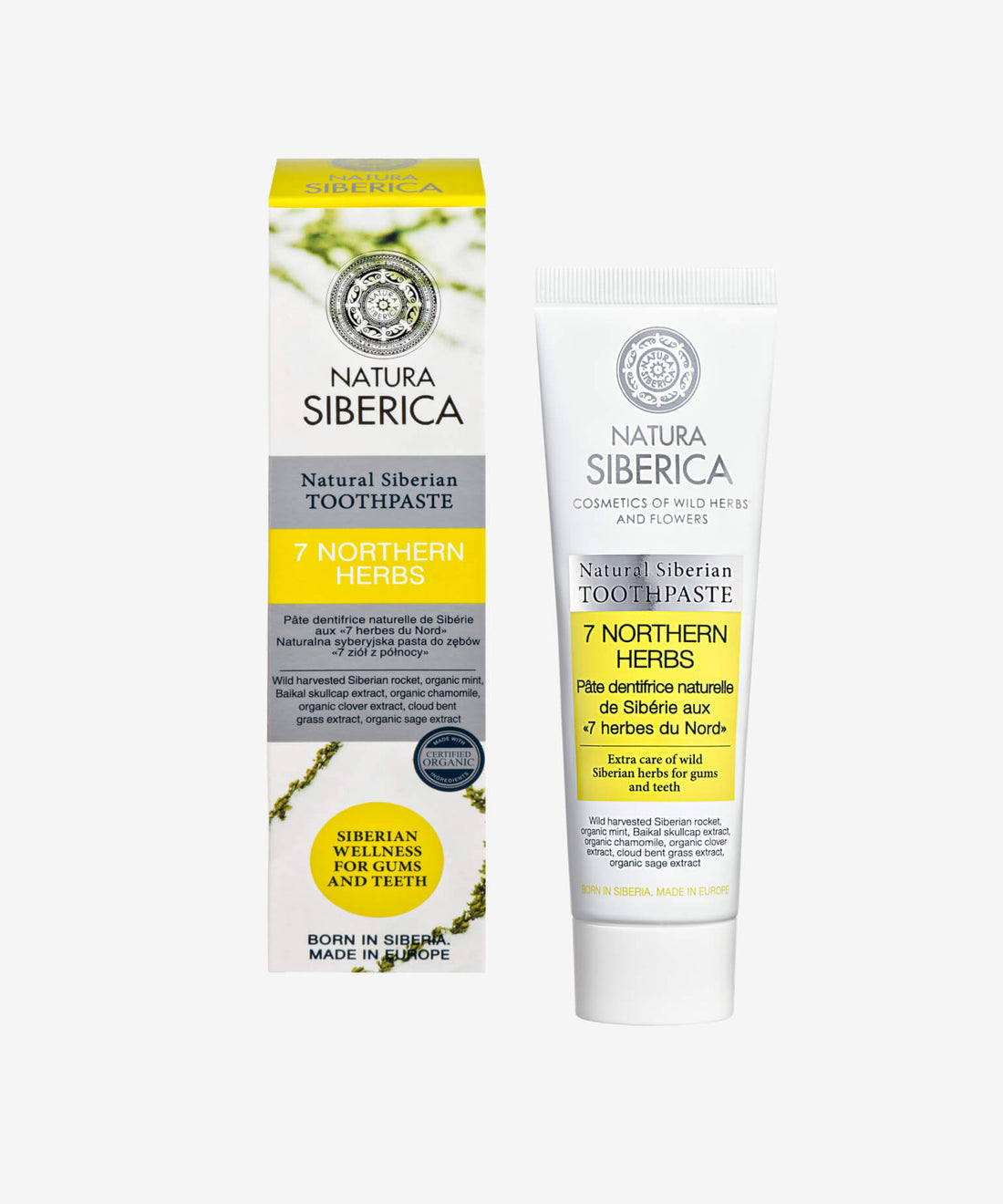 Natural Siberian Toothpaste "7 Northern Herbs"