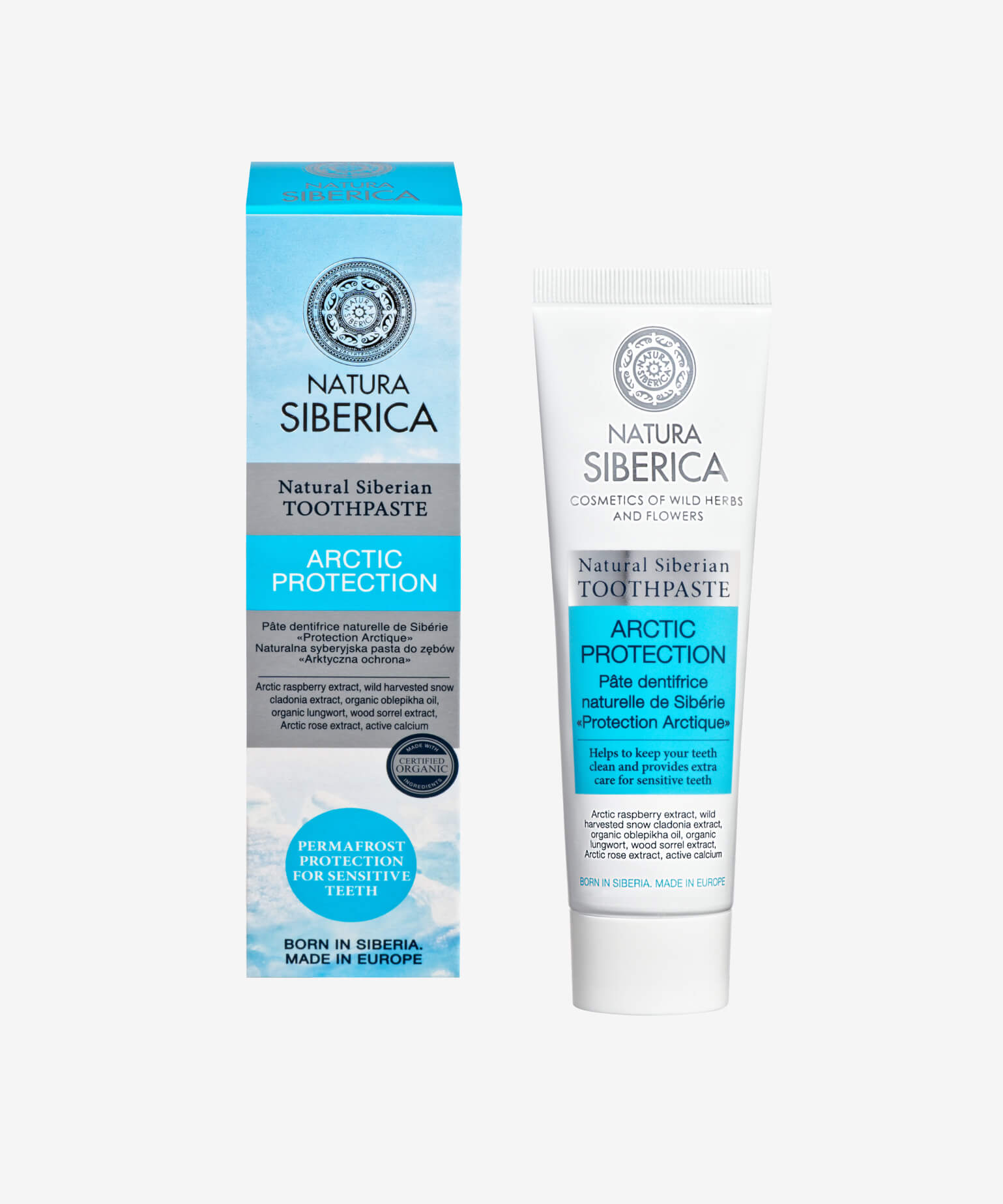 Natural Siberian Toothpaste "Arctic Protection"
