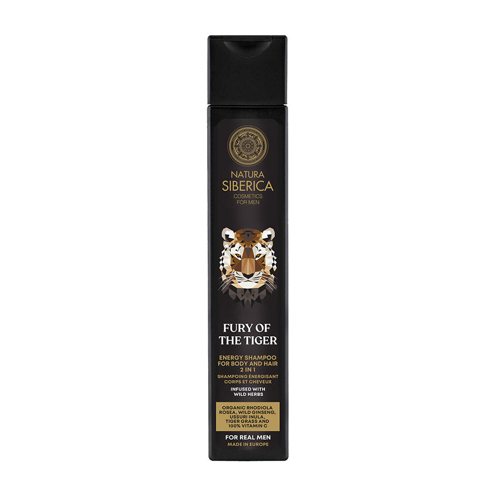 Energy Shampoo For Body And Hair Fury Of The Tiger