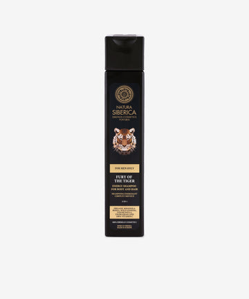 Energy Shampoo For Body And Hair Fury Of The Tiger