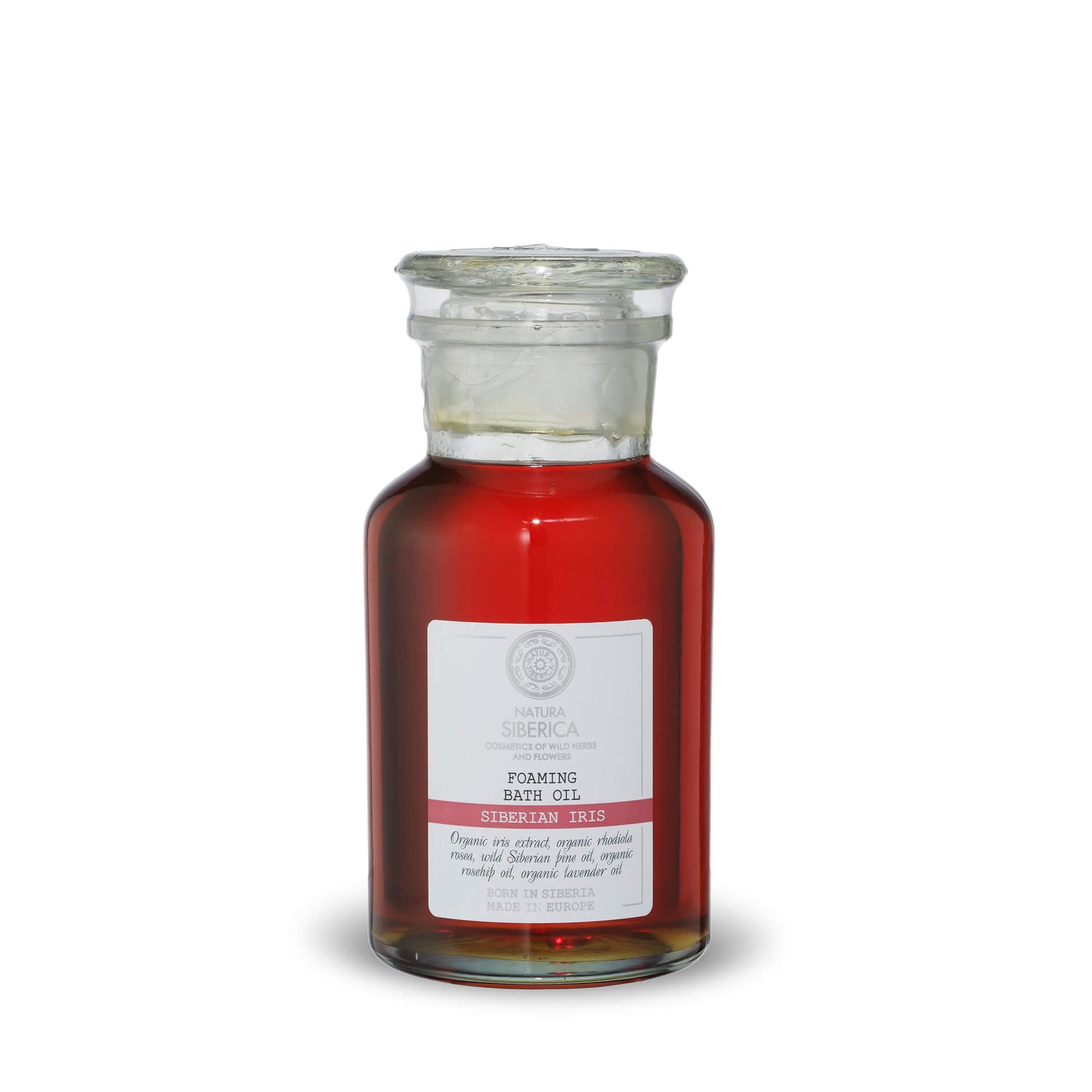 Foaming bath and shower oil Siberian Iris