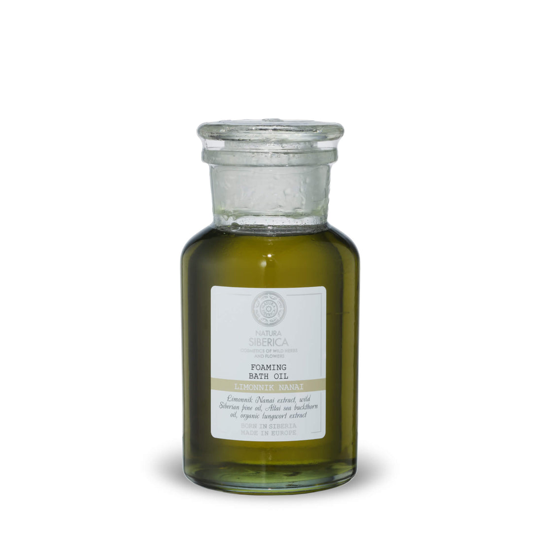 Foaming bath oil Limonnik Nanai