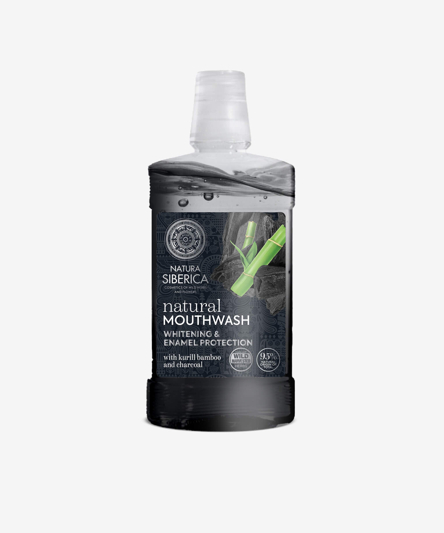 Natural Mouthwash With Bamboo Charcoal