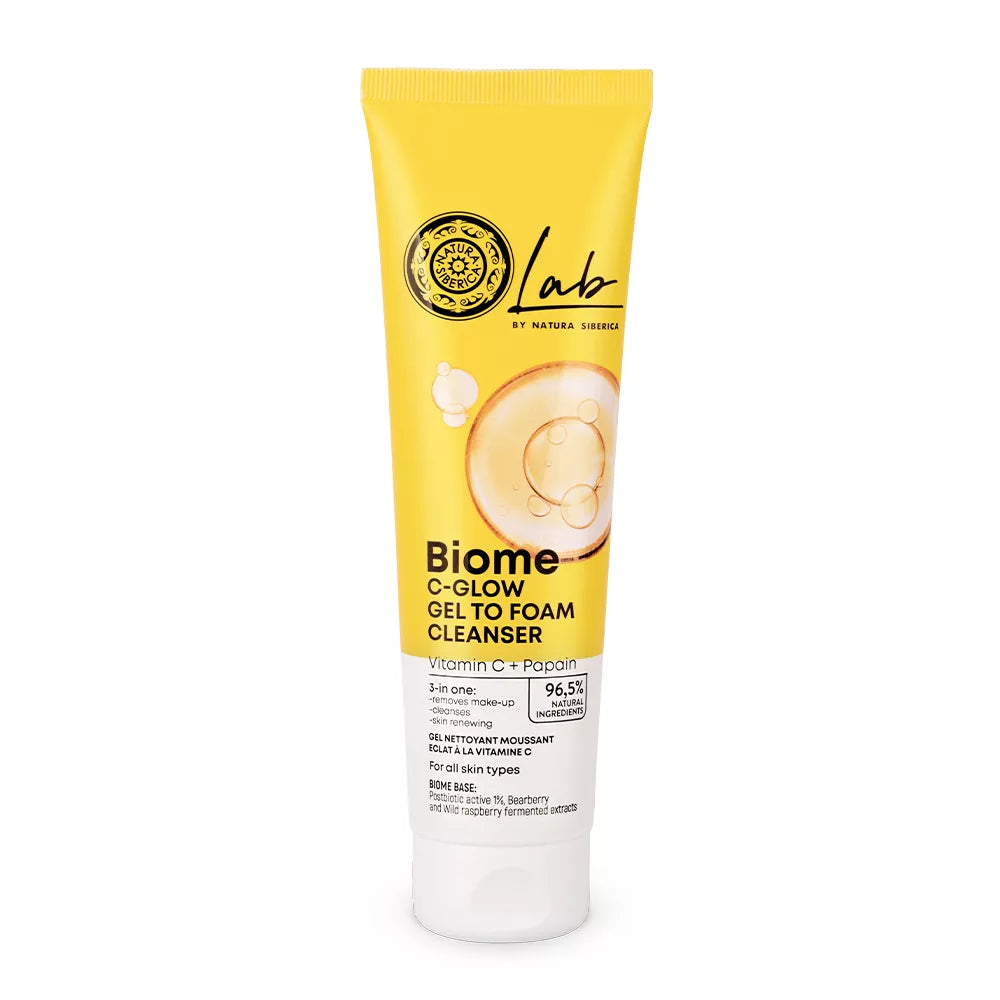 C-Glow Gel To Foam Face Cleanser