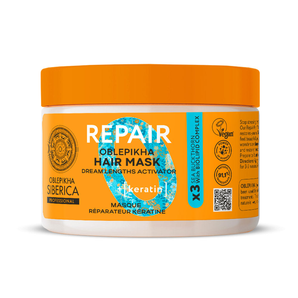Repair Oblepikha O Hair Mask. For Dry & Damaged Hair