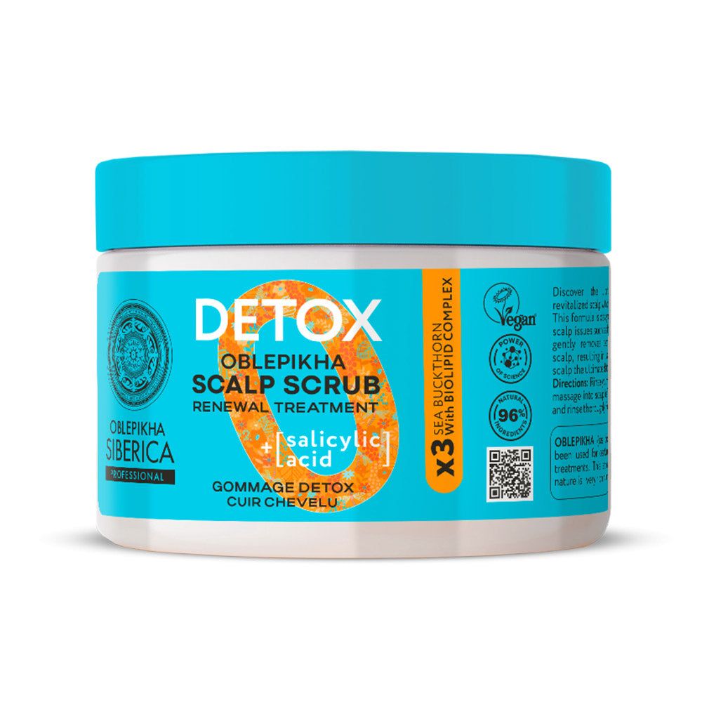 Detox Oblepikha O Scalp Scrub. For All Hair Types