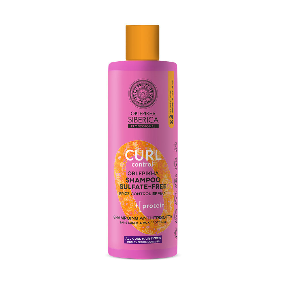 Curl Control Oblepikha O Shampoo. Sulfate Free