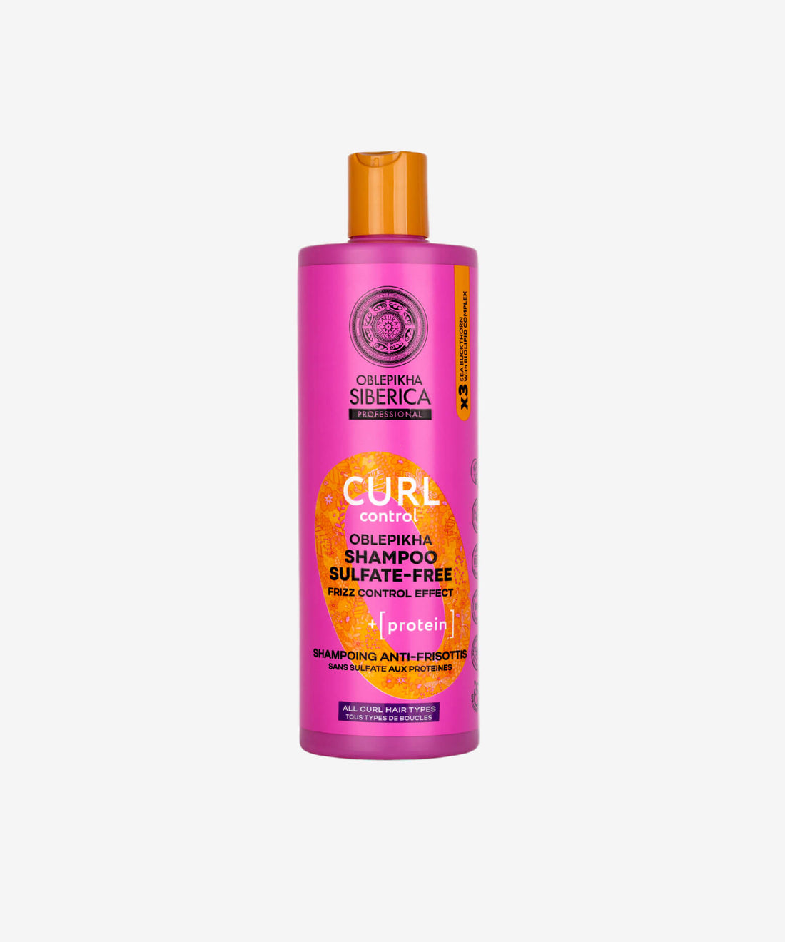 Curl Control Oblepikha O Shampoo. Sulfate Free