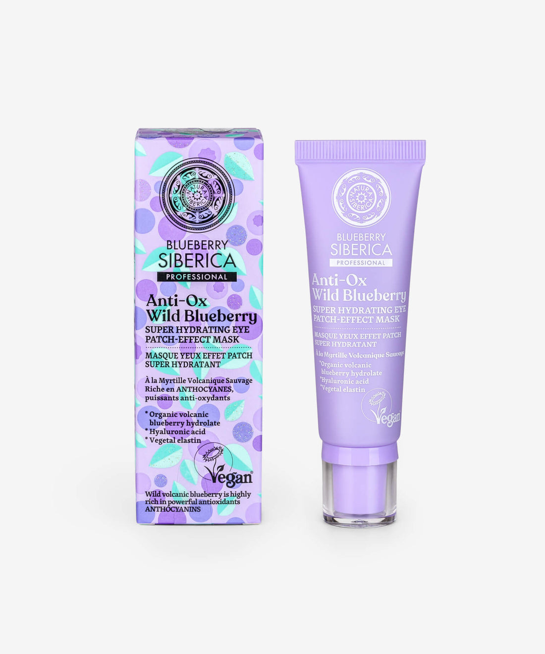 Super hydrating eye patch-effect mask