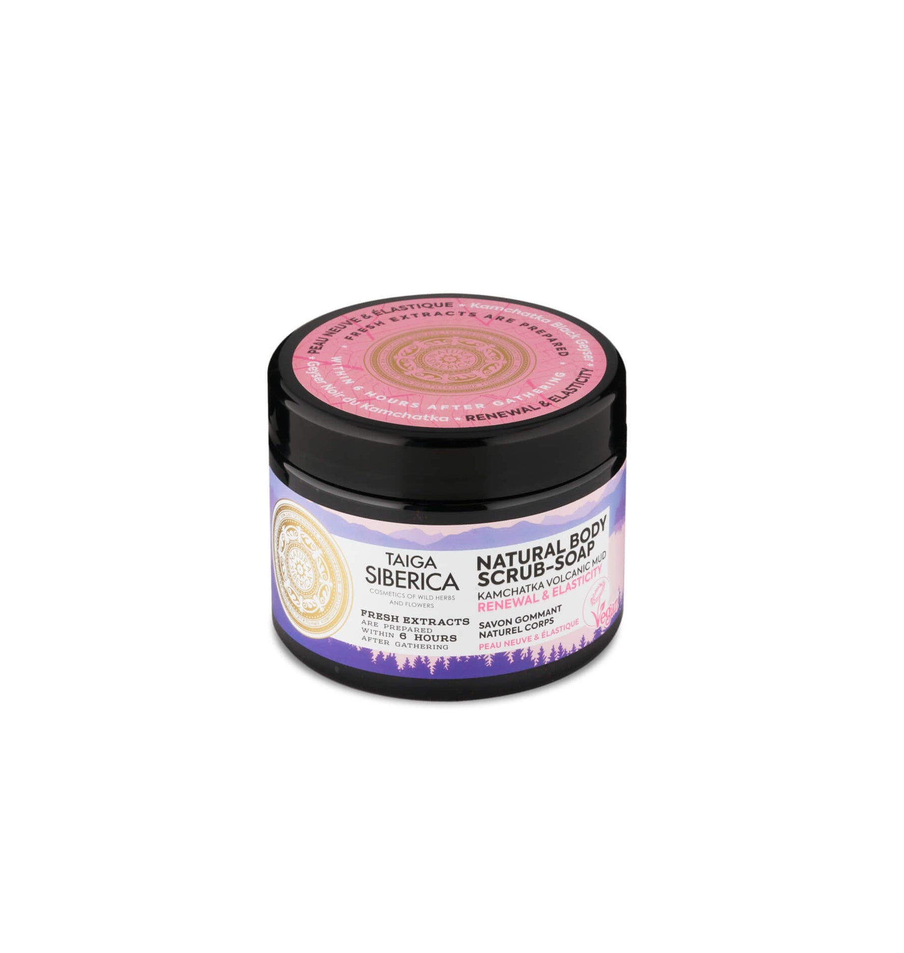 Natural Body scrub-soap Renewal & elasticity