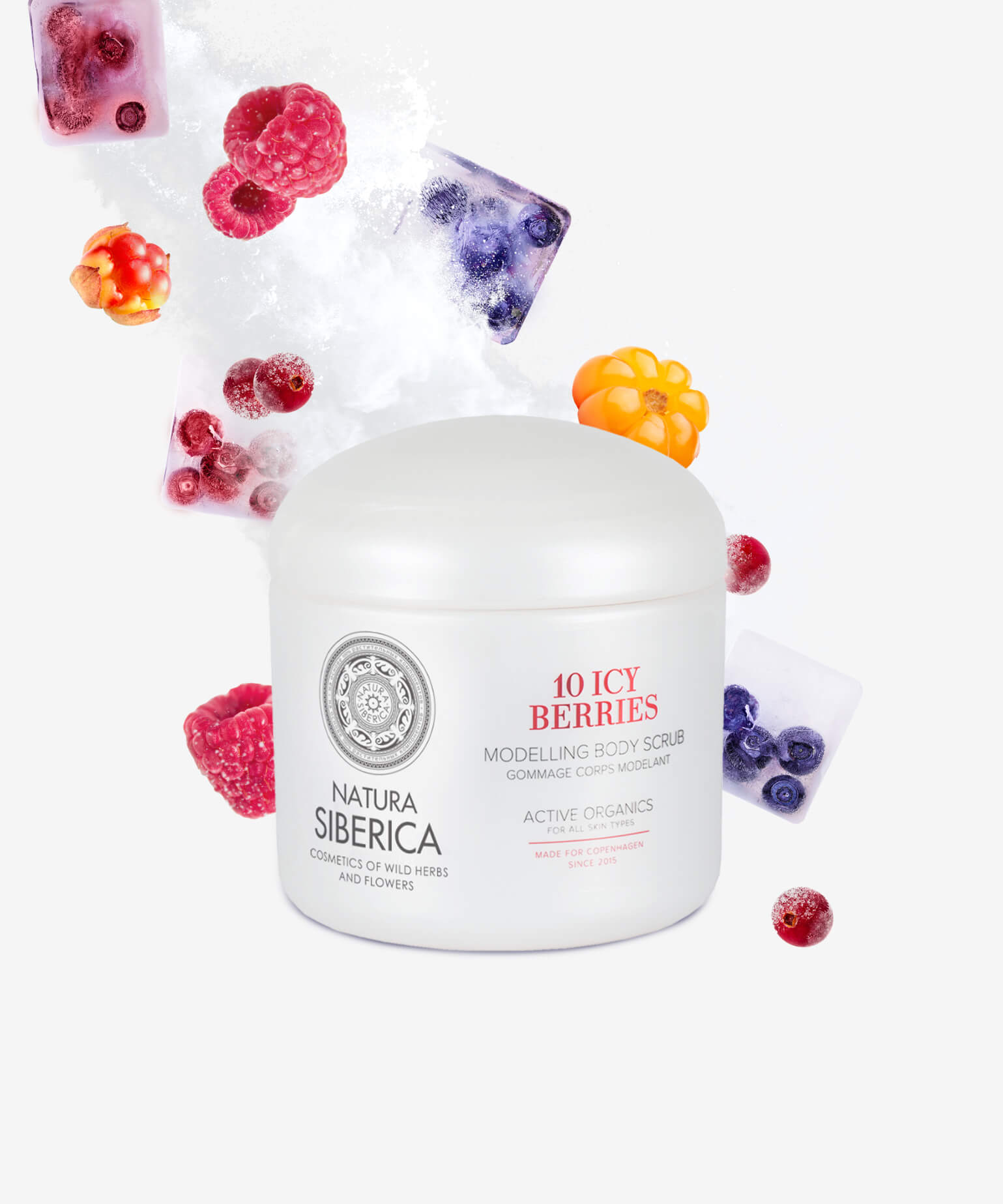 Modelling Body Scrub 10 Icy Berries