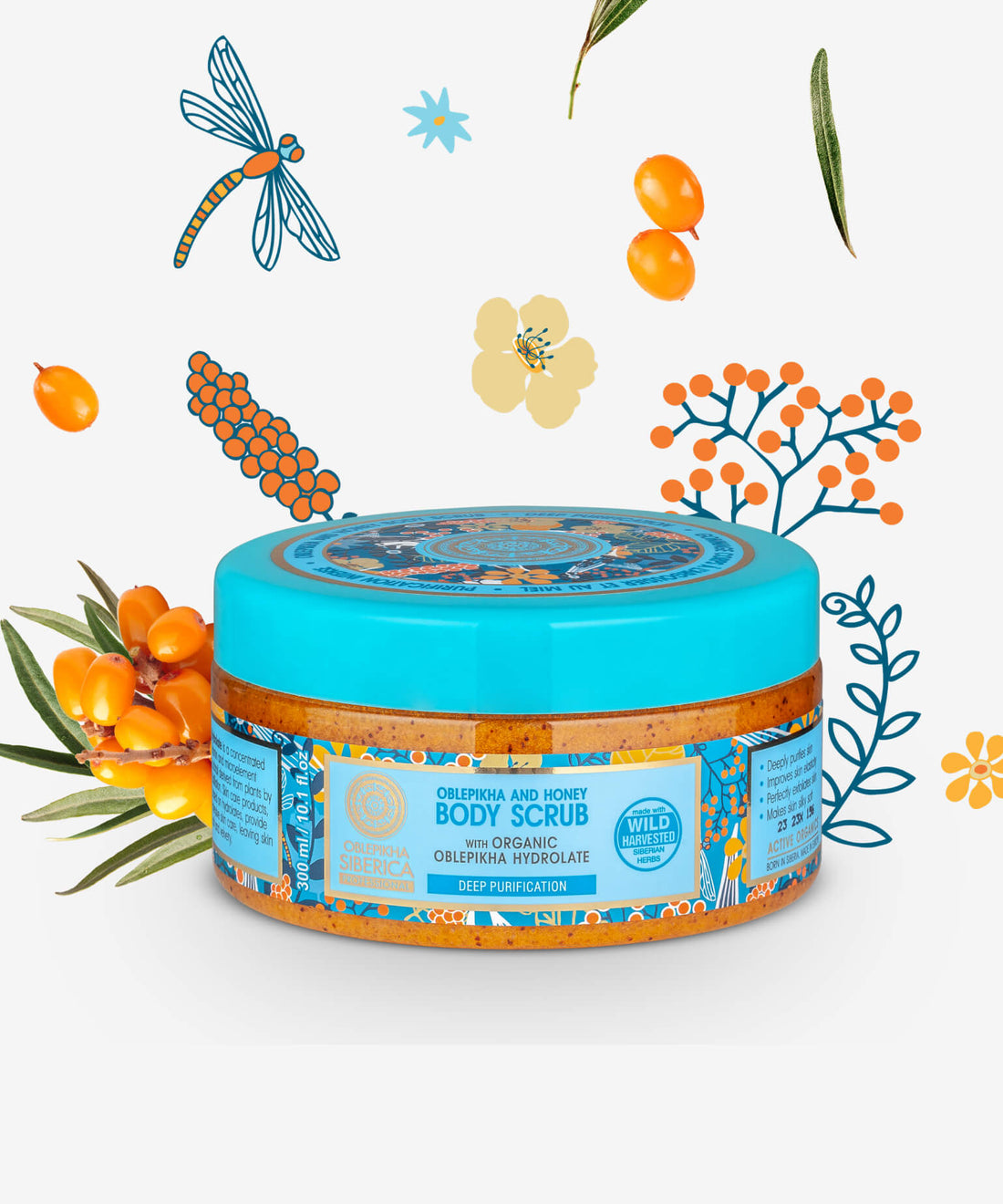 Oblepikha And Pine Body Scrub