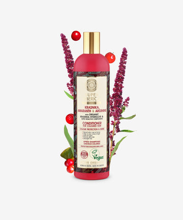 Super Siberica Krasnika, Amaranth & Arginine. Conditioner For Coloured Hair