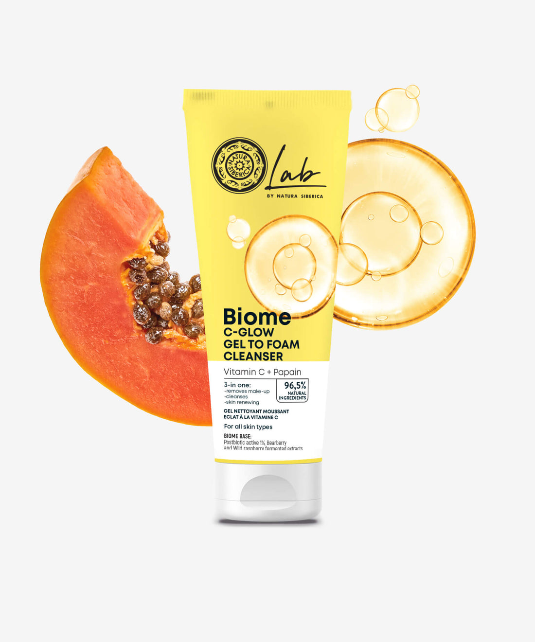 C-Glow Gel To Foam Face Cleanser