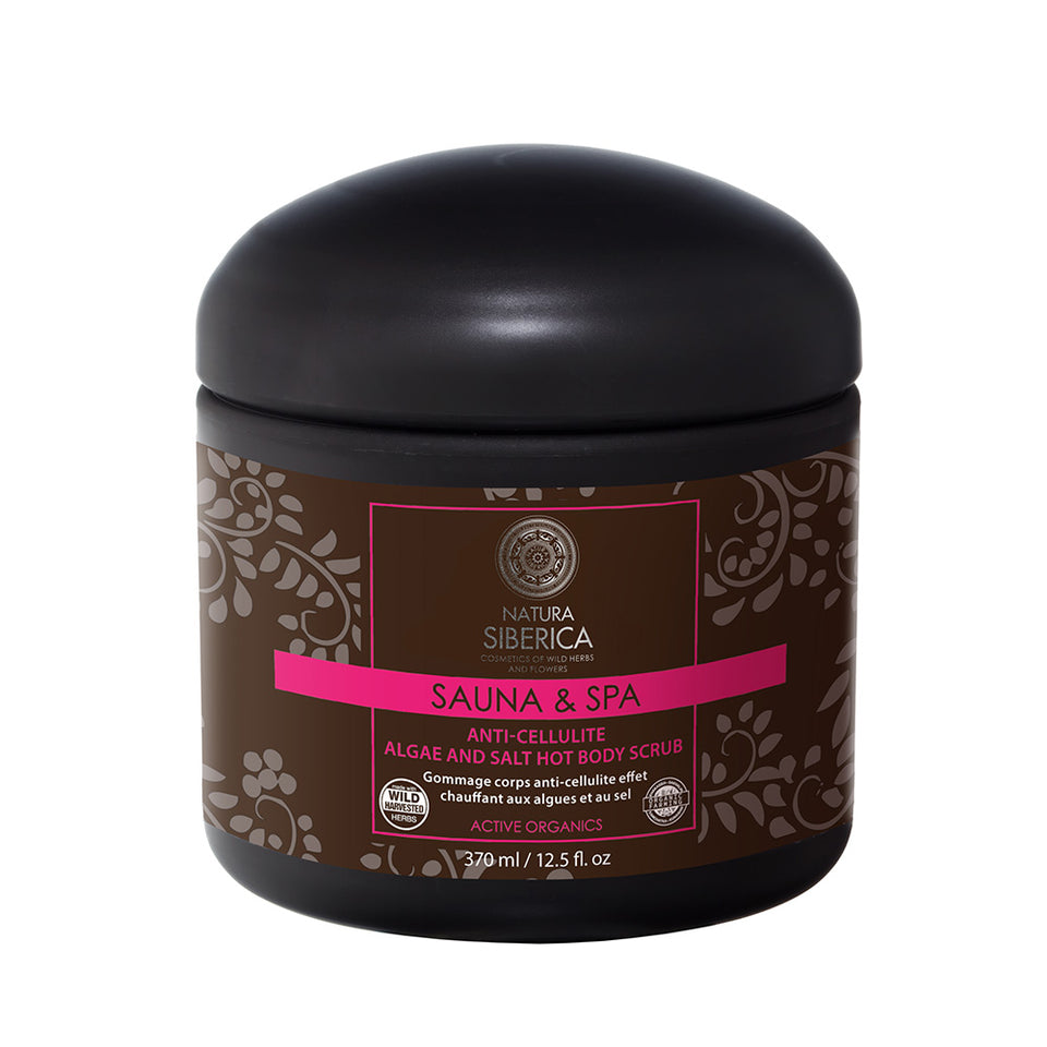 Sauna & Spa Anti-Cellulite Algae And Salt Hot Body Scrub
