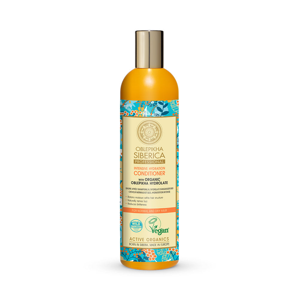 Conditioner With Organic Oblepikha Hydrolate For Normal And Dry Hair