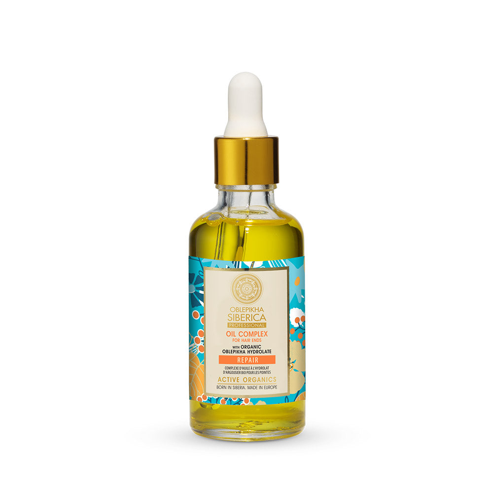 Oil Complex For Hair Ends With Organic Oblepikha Hydrolate