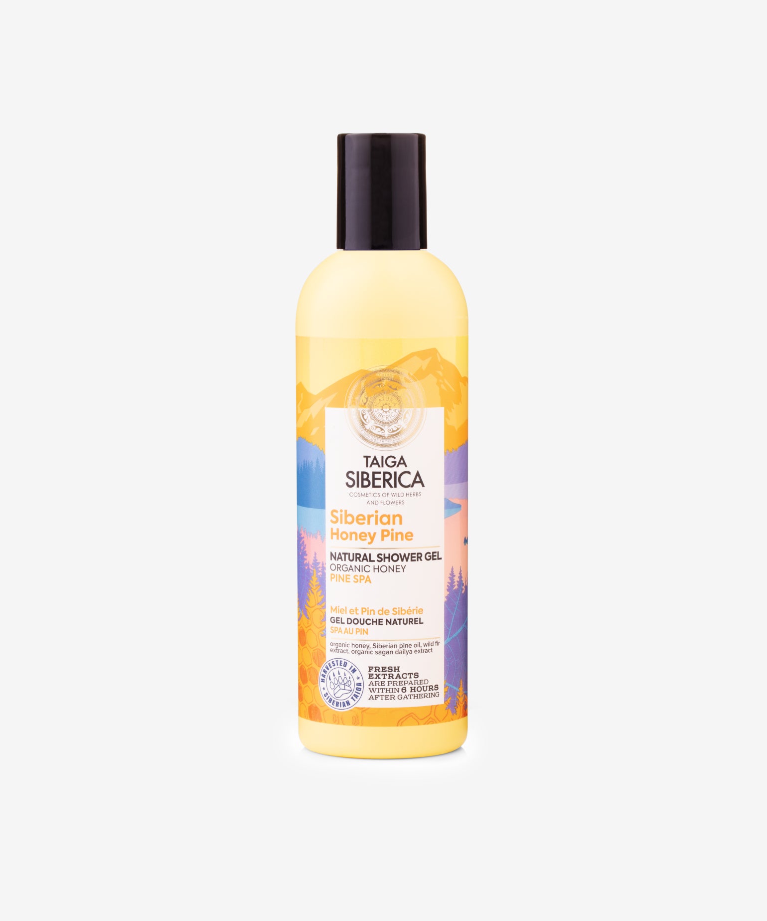 Taiga Siberica. Natural Shower Gel Pine Spa