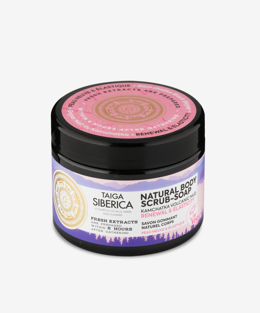 Natural Body scrub-soap Renewal & elasticity