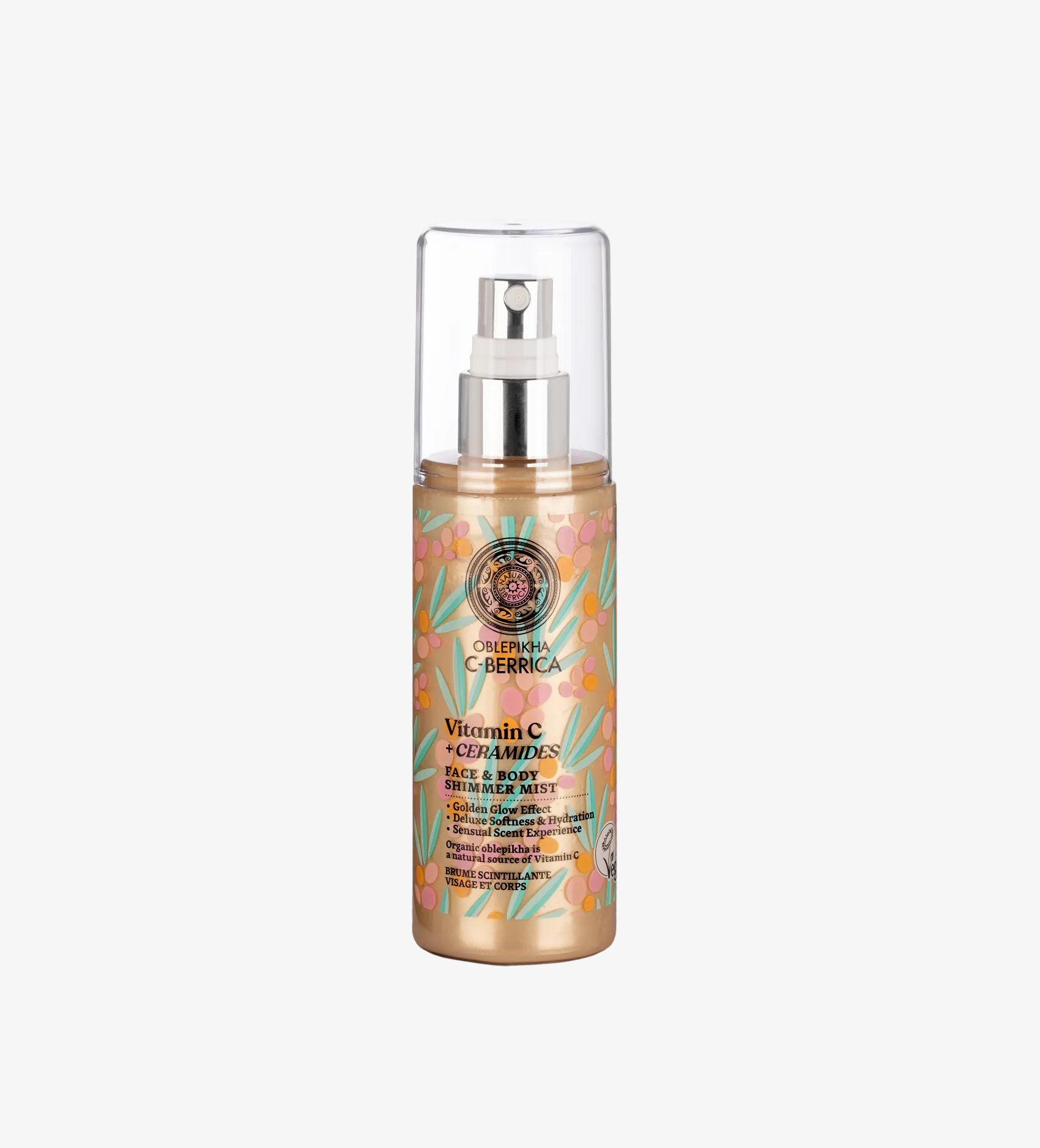 OBLEPIKHA C-BERRICA BODY. Face & Body Shimmer Mist