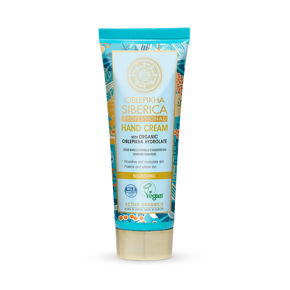 Hand Cream With Organic Oblepikha Hydrolate