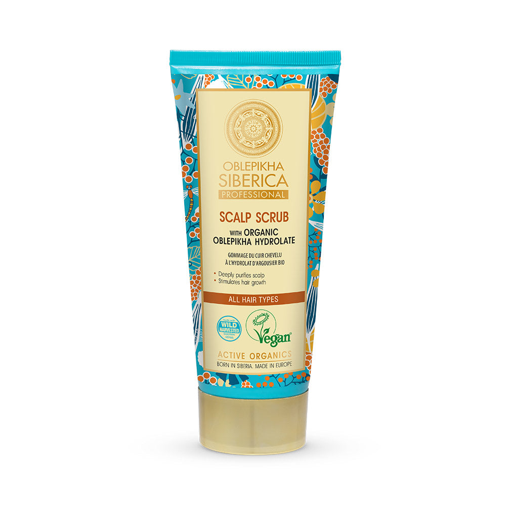 Scalp Scrub With Organic Oblepikha Hydrolate