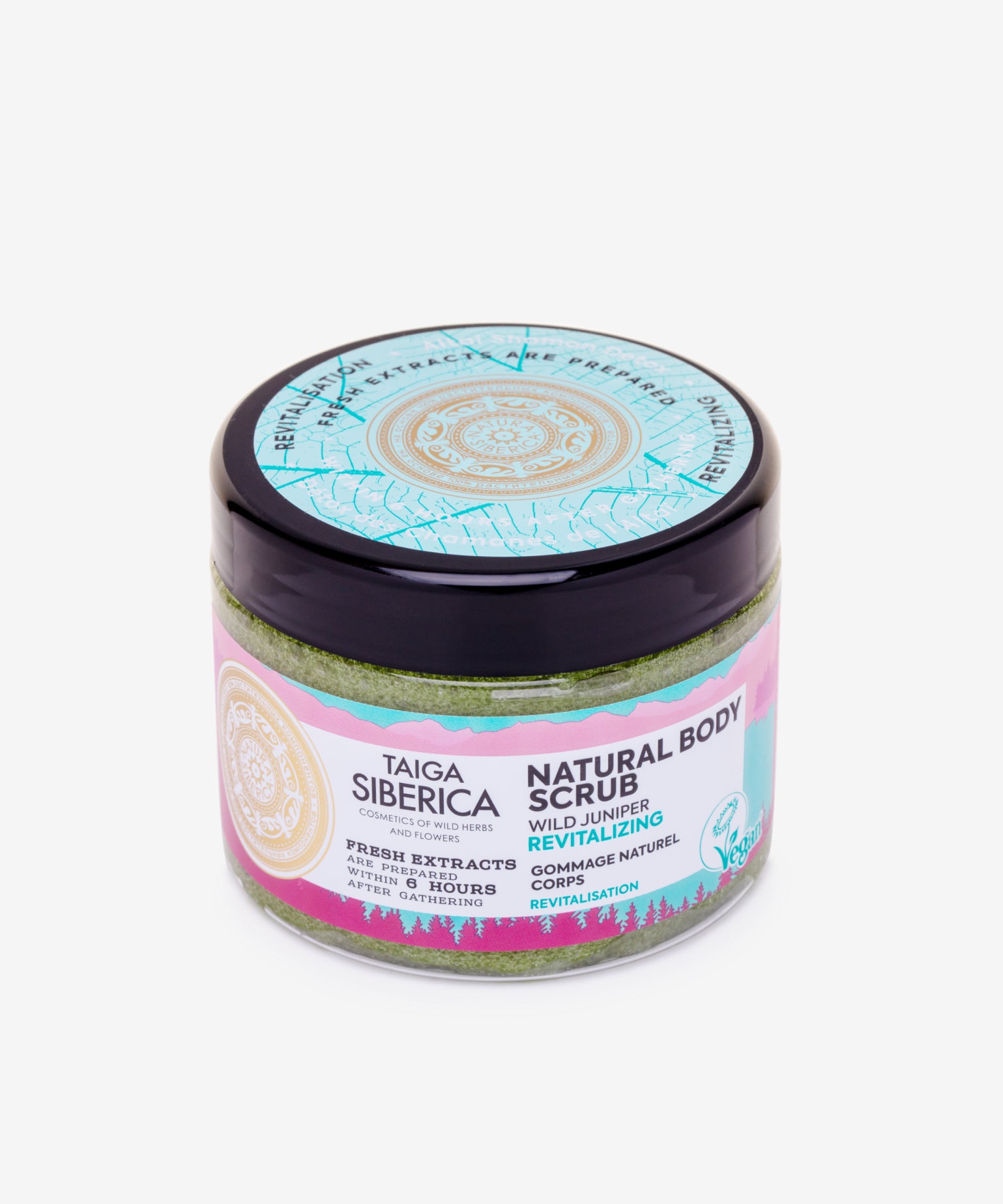 Taiga Siberica. Natural Body Scrub Revitalizing