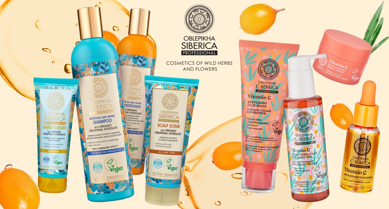 Cosmetics of wild herbs and flowers