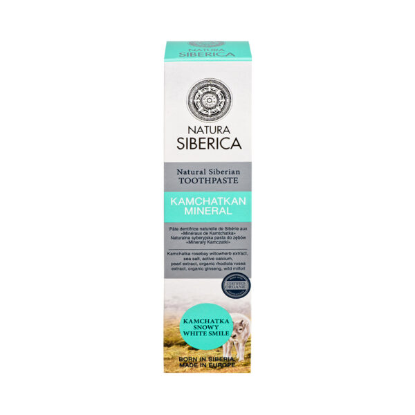 Natural Siberian Toothpaste "Kamchatkan Mineral"