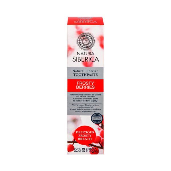 Natural Siberian Toothpaste "Frosty Berries" - Image 2