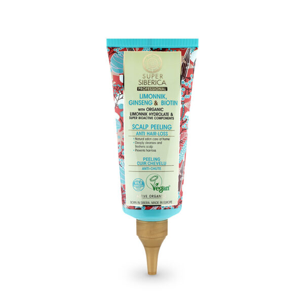 Super Siberica Limonnik, ginseng & biotin. Scalp Peeling