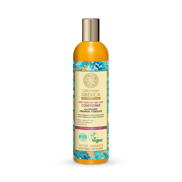 Conditioner with Organic Oblepikha Hydrolate For Normal And Oily Hair