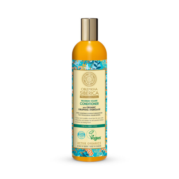 Conditioner with Organic Oblepikha Hydrolate For All Hair Types