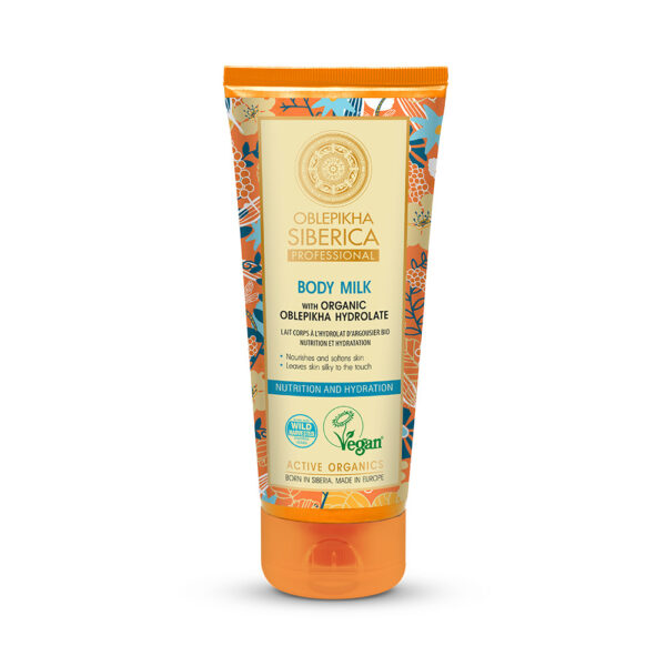 Body Milk with Organic Oblepikha Hydrolate