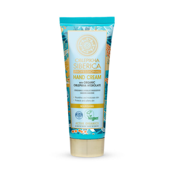 Hand Cream with Organic Oblepikha Hydrolate